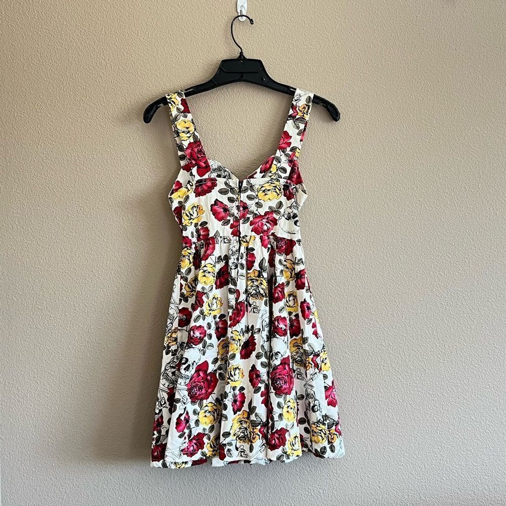 Hot Topic Skulls & Roses Mini Dress - Picture 7 of 8